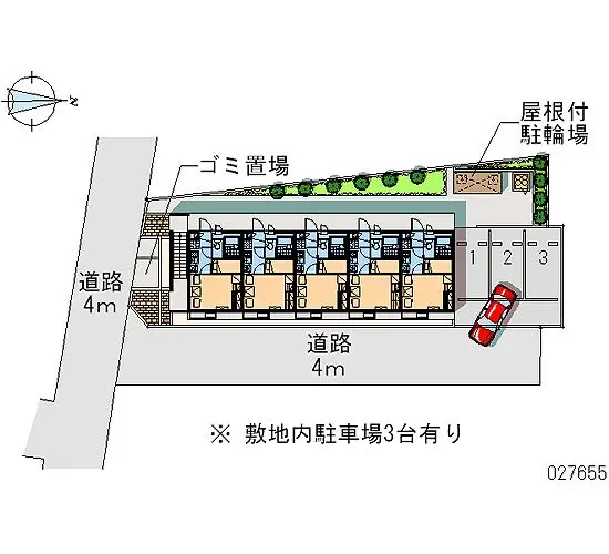 入間市黒須２丁目 月極駐車場